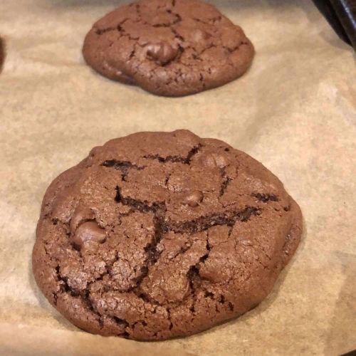 Chocolate Chocolate Chip Cookies