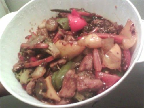 Hunan Chicken and Vegetables