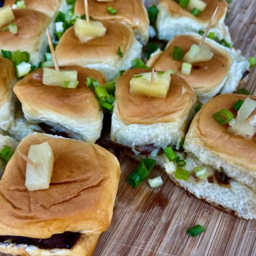 Hawaiian Roast Beef Sliders