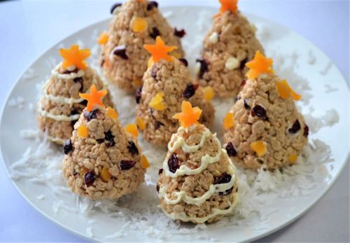 Christmas Rice Krispies® Trees