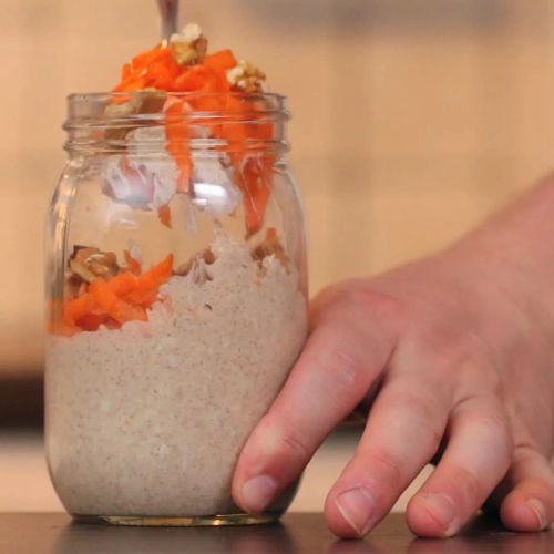 Carrot Cake Overnight Oats