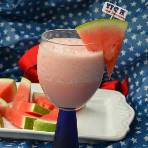 My Rosy Watermelon Milk Shake