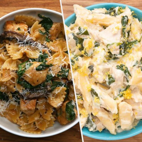 One-Pot Cheesy Lemon Chicken Pasta