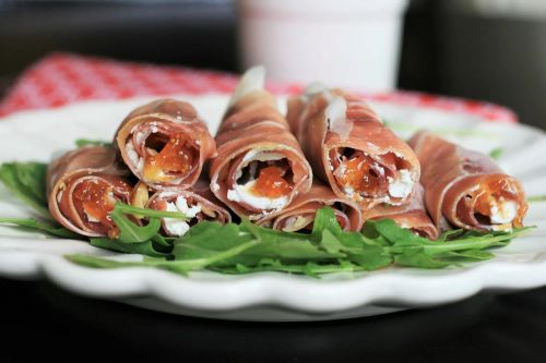 Sweet and Savory Prosciutto Roll-Ups