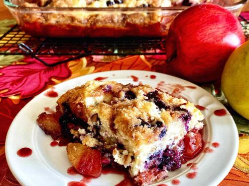 Apple-Blueberry Buckle