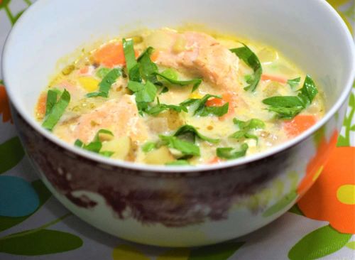 Creamy Salmon Chowder