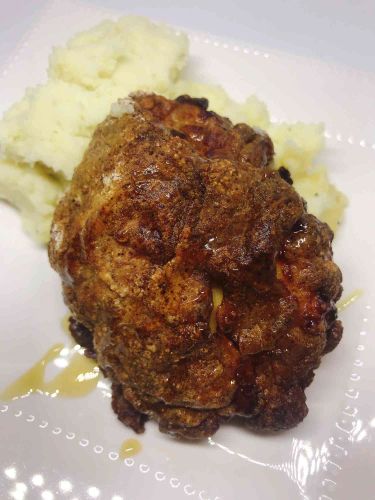 Air Fryer Honey-Cajun Chicken Thighs