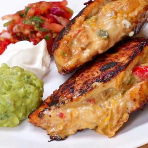 Fajita-Stuffed Chicken