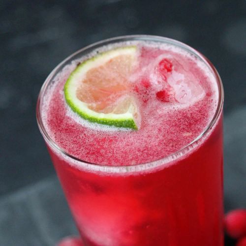 Light Cranberry-Coconut Refresher