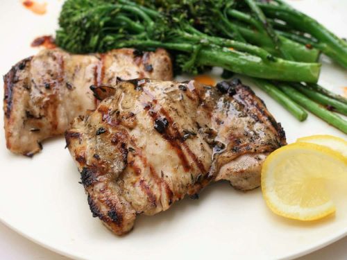 Grilled Mediterranean-Inspired Citrus Chicken Thighs