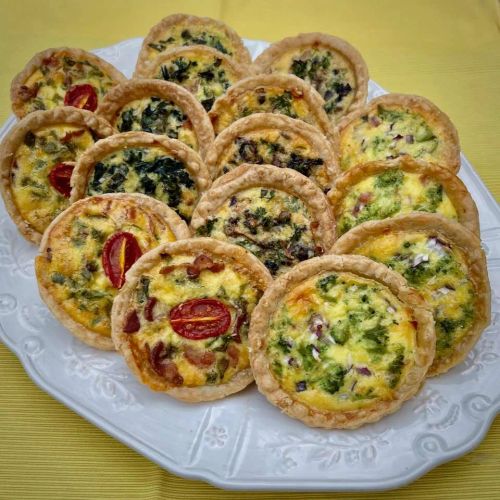 Mini Quiche 4 Ways