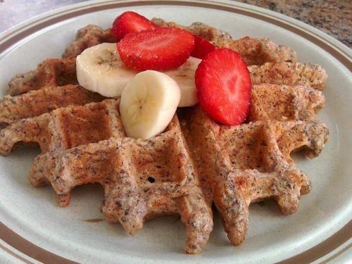 Healthy Multigrain Chia Waffles