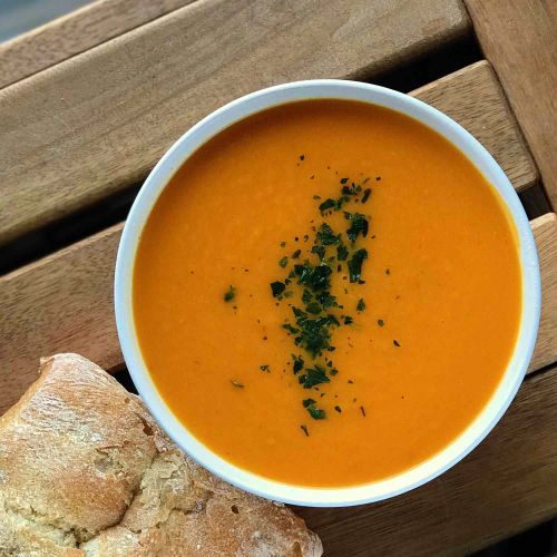 Sweet and Spicy Sweet Potato Soup