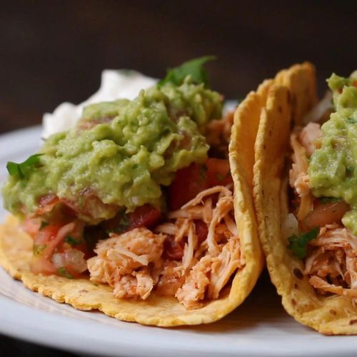 Shredded Chicken Tacos