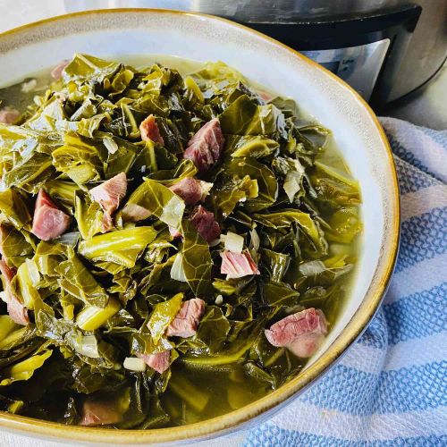 Slow Cooker Collard Greens