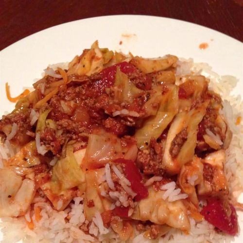 'Unstuffed' Cabbage with a Kick