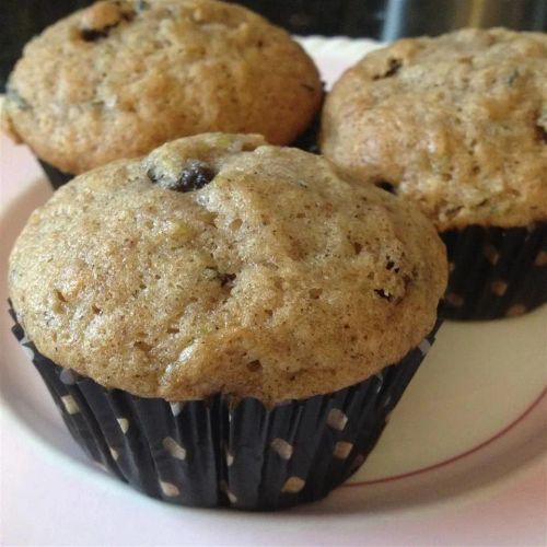 Zucchini Raisin Muffins