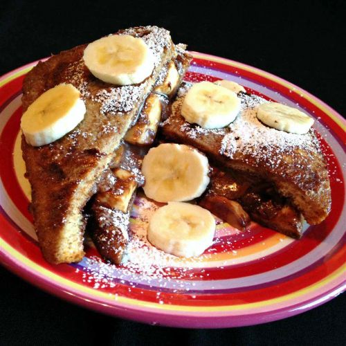 Banana and Nutella French Toast