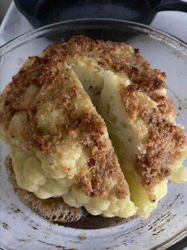 Baked Whole Cauliflower