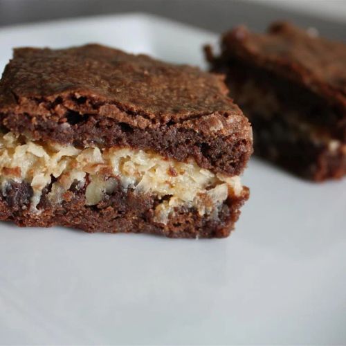 Coconut Macaroon Brownies