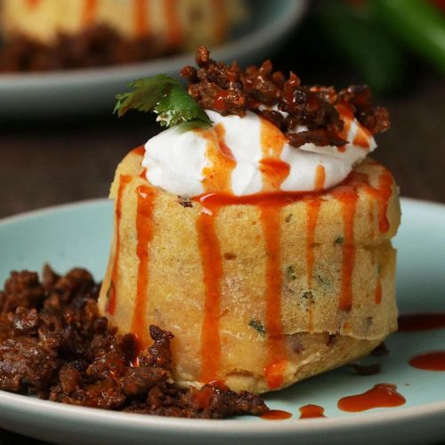 Queso Lava Cakes