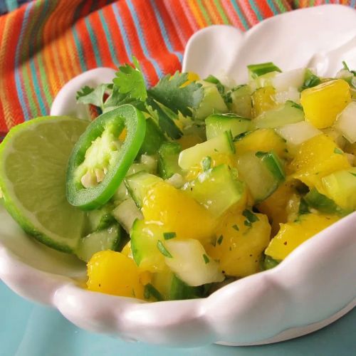 Cucumber-Mango Salsa