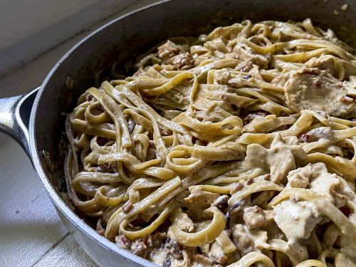 Smoked Chicken Alfredo