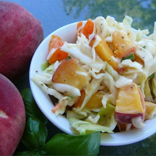 Thornehedge Peach Slaw