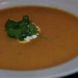 Curried Cauliflower-Sweet Potato Soup