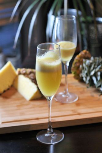 Fresh Pineapple Mimosa