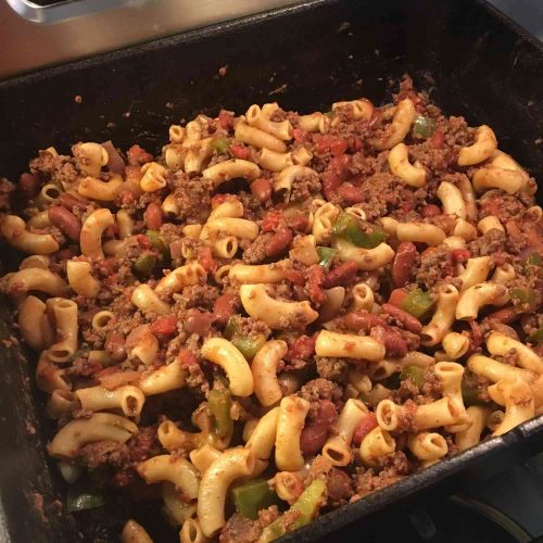 Gramma's Old Fashioned Chili Mac