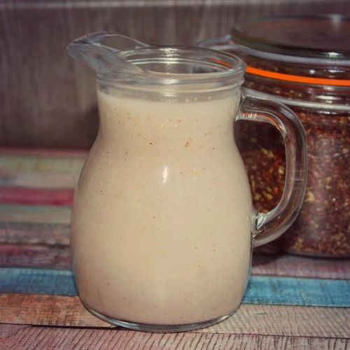 Homemade Flax Seed Milk