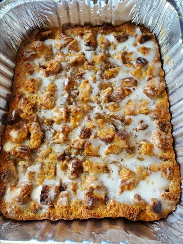 Cinnamon Roll Bread Pudding