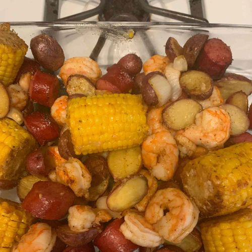 Air Fryer Shrimp "Boil"