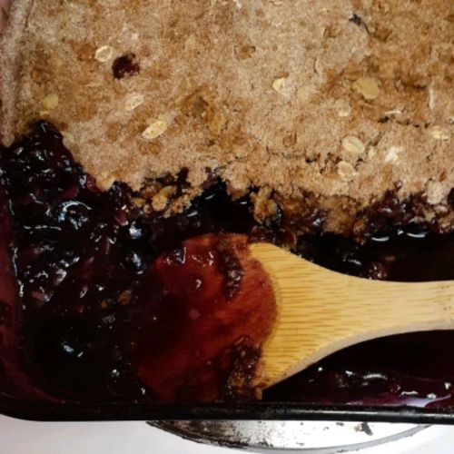 Alexander's Blueberry Crisp