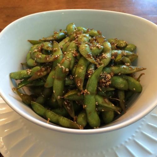 Garlic Teriyaki Edamame