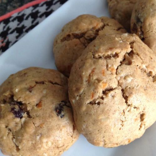 Oatmeal Carrot Raisin Cookies