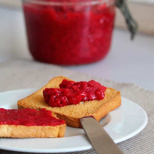 No-Sugar Raspberry Jam