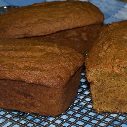 Pumpkin Flax Quickbread