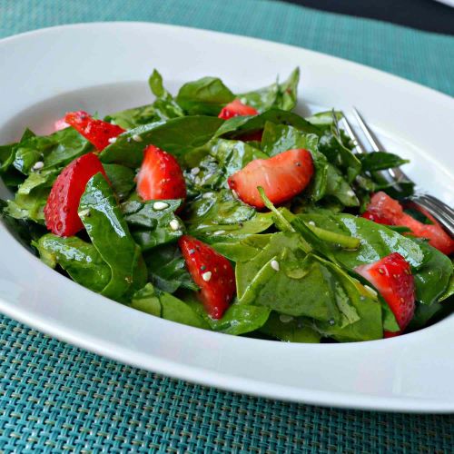 Spinach and Strawberry Salad