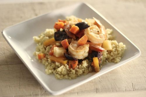 One-Pot Moroccan Shrimp Tagine