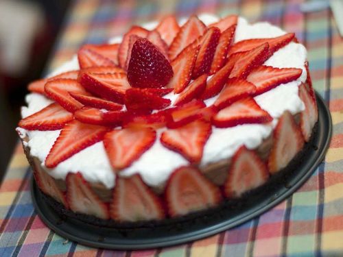 Strawberry Chocolate Mousse Cake