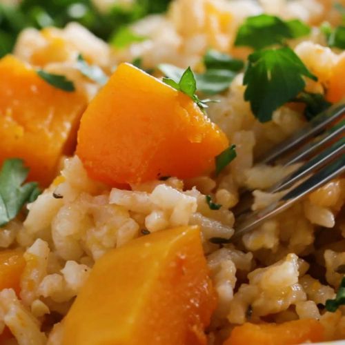 One-Pot Butternut Squash Pilaf