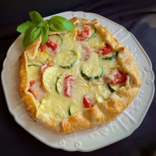 Fresh Tomato and Squash Galette