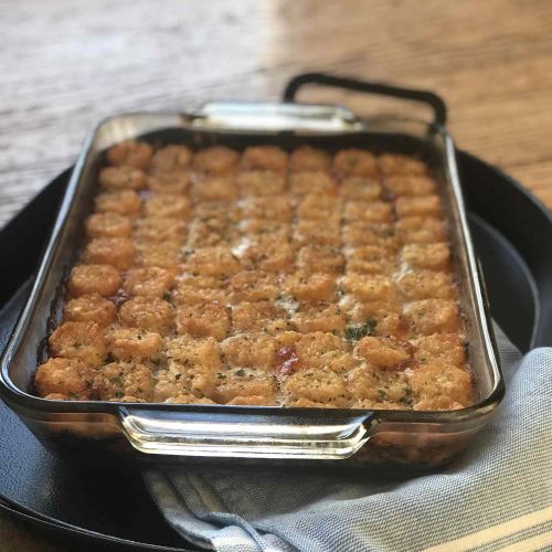 Grandma's Meat and Tater Hotdish