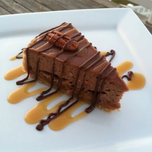 Chocolate Turtles Cheesecake