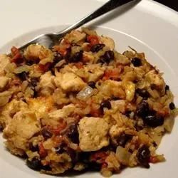 Chicken and Black Bean Casserole