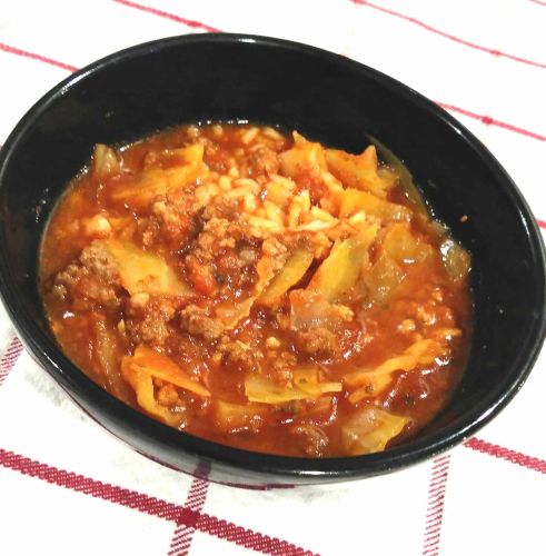 Cabbage Roll Soup for a Crowd