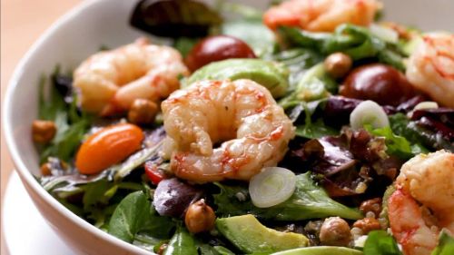 Seared Shrimp And Avocado Salad