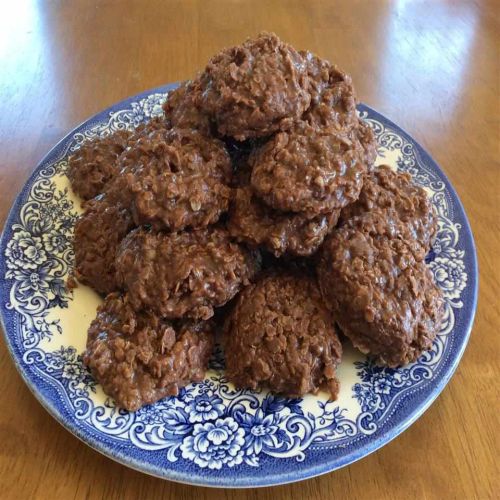 No-Bake Nutella Oatmeal Cookies